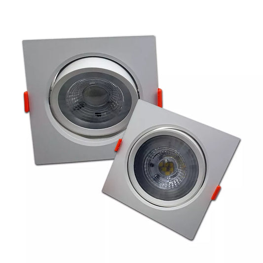 Moderne, ultraslanke inbouw LED-plafondspot met kantelhoek ~5581