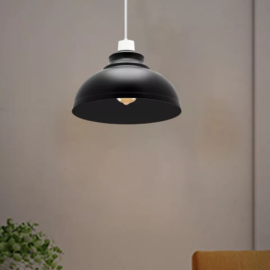 Gebogen koepelvormige hanglamp en plafondlampkap ~1391