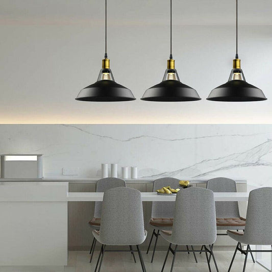 2-pack retro metalen hanglampenkappen voor een stijlvolle woonkamer~3580