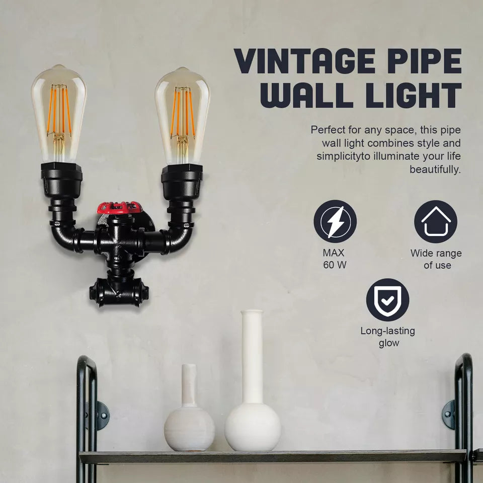 vintage pipe light