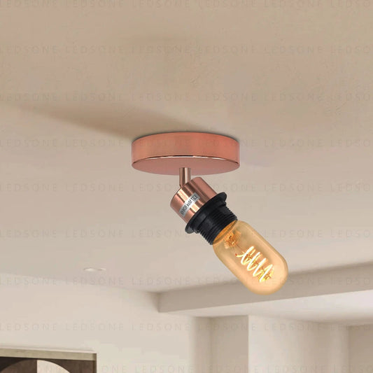 Modern Adjustable Flush Mount Ceiling Light Indoor E27 Lamp ~ 6128