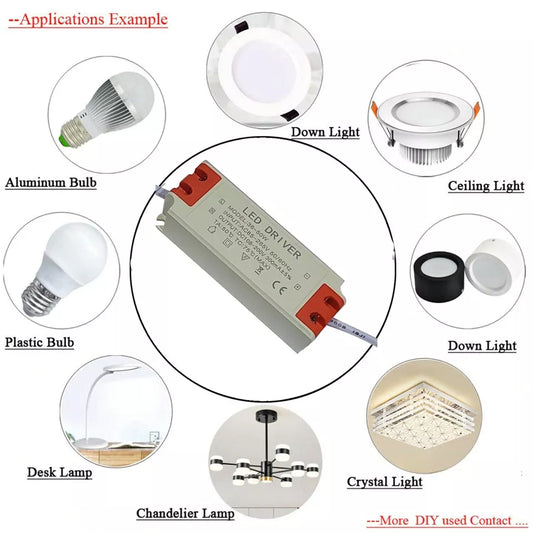 36-50W DC 108-200V 300mAmp LED-voedingstransformator~3310