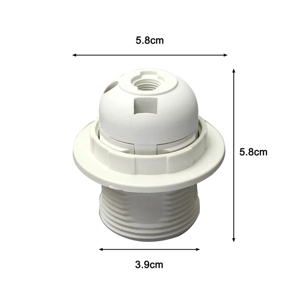 E27 plastic lamp holder