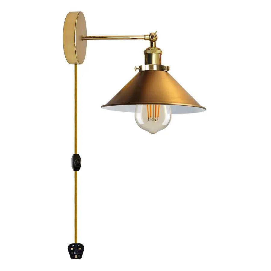 wall lights with plugs