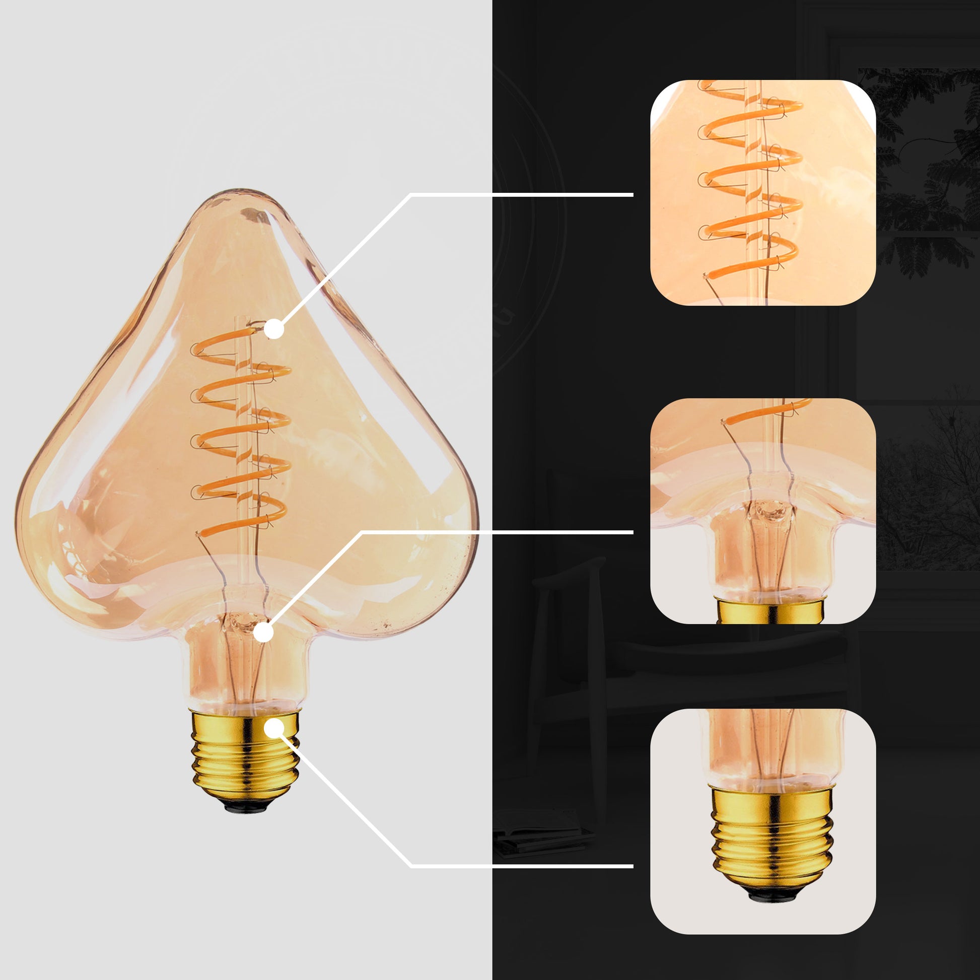 E27 Filament Bulb