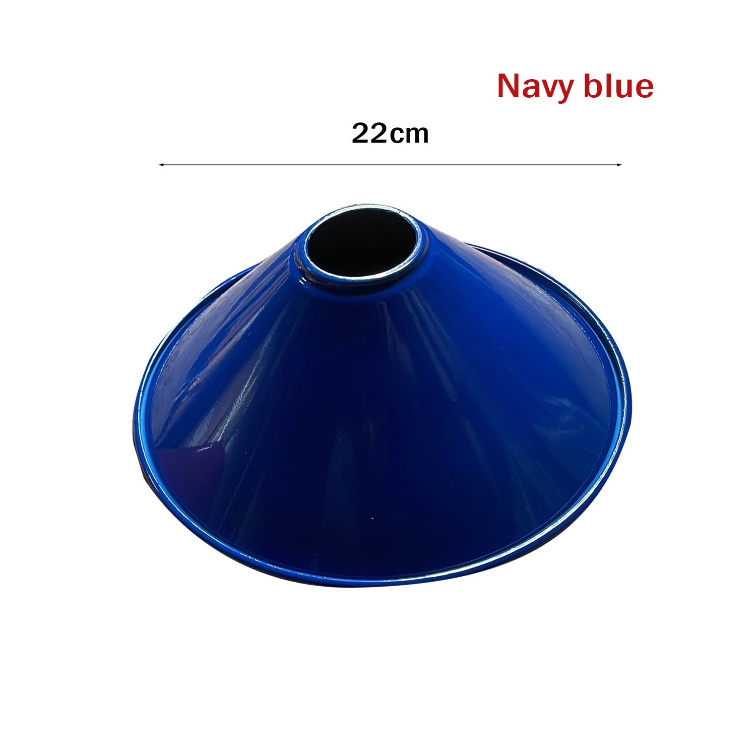 lamp shade navy blue