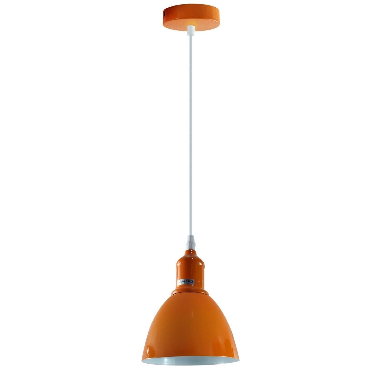 Retro Industrial Ceiling Pendant Light with E27 Base Ceiling Lighting Shade for Bedroom kitchen island Hallway Office Coffee Shop