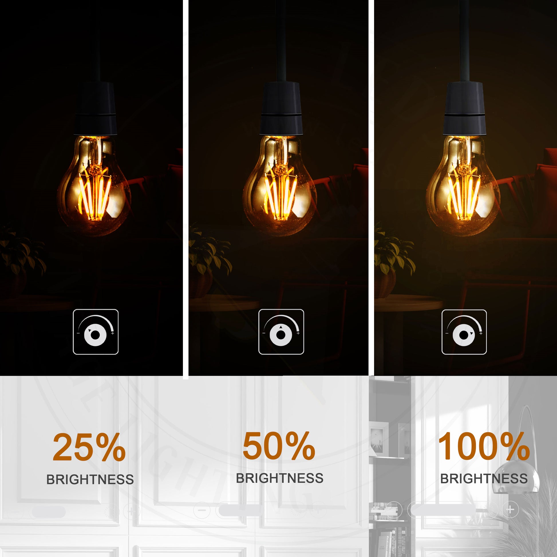 LED A60 Bulb for Table Lamps