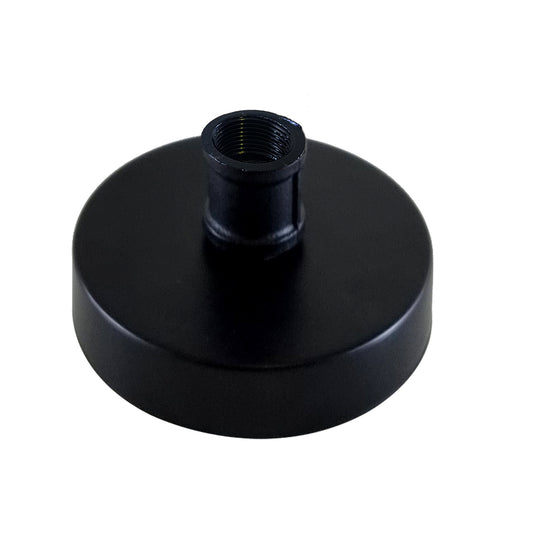 LEDSone industrial Vintage ratio 1 Outlet Black Metal Ceiling Rose ~ 3551 - LEDSone UK Ltd