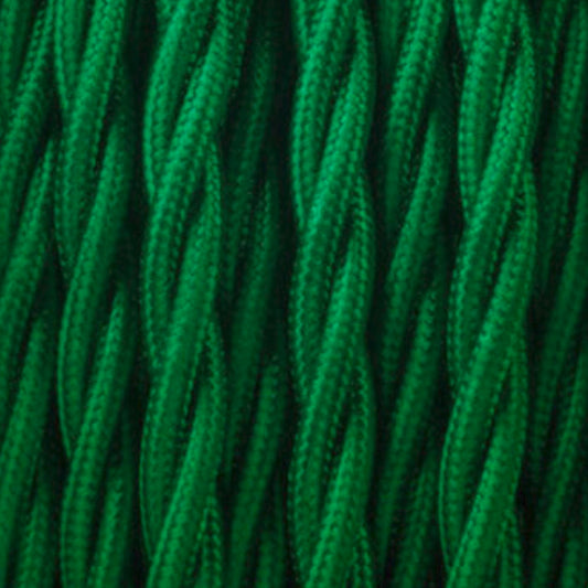 2 Core Twisted Electric UK Lighting Wire Colours