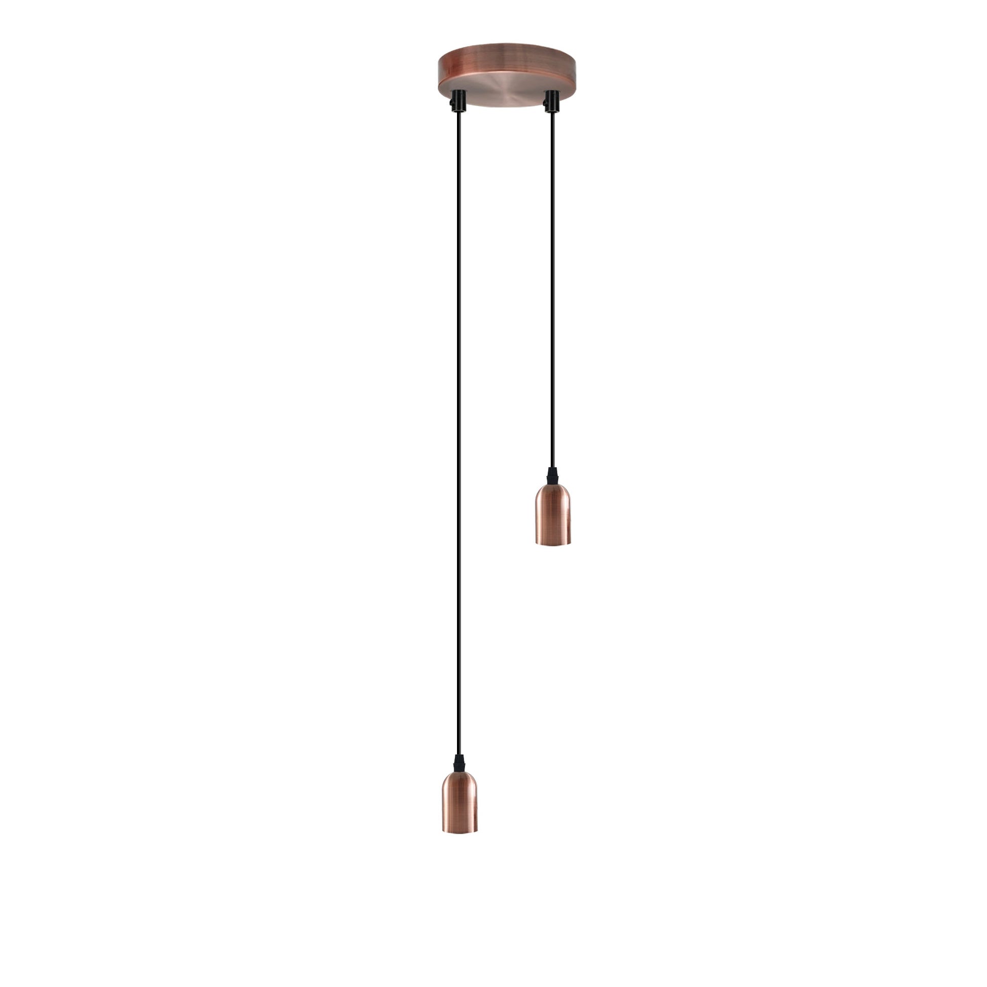 pendant lights with a vintage industrial style
