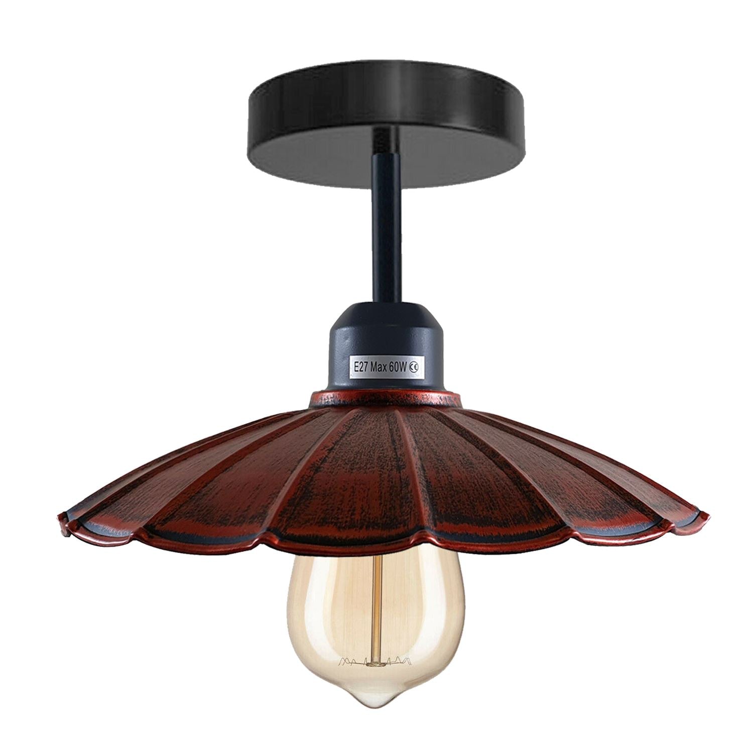 Modern Industrial Retro Metal Light Shades Ceiling Pendant Lampshade