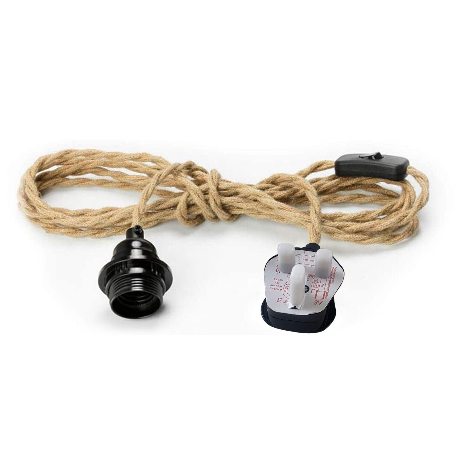 2M Plug In Pendant hemp