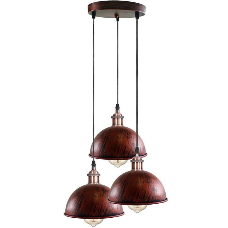 Bar 3 Way Hanging Pendant Light
