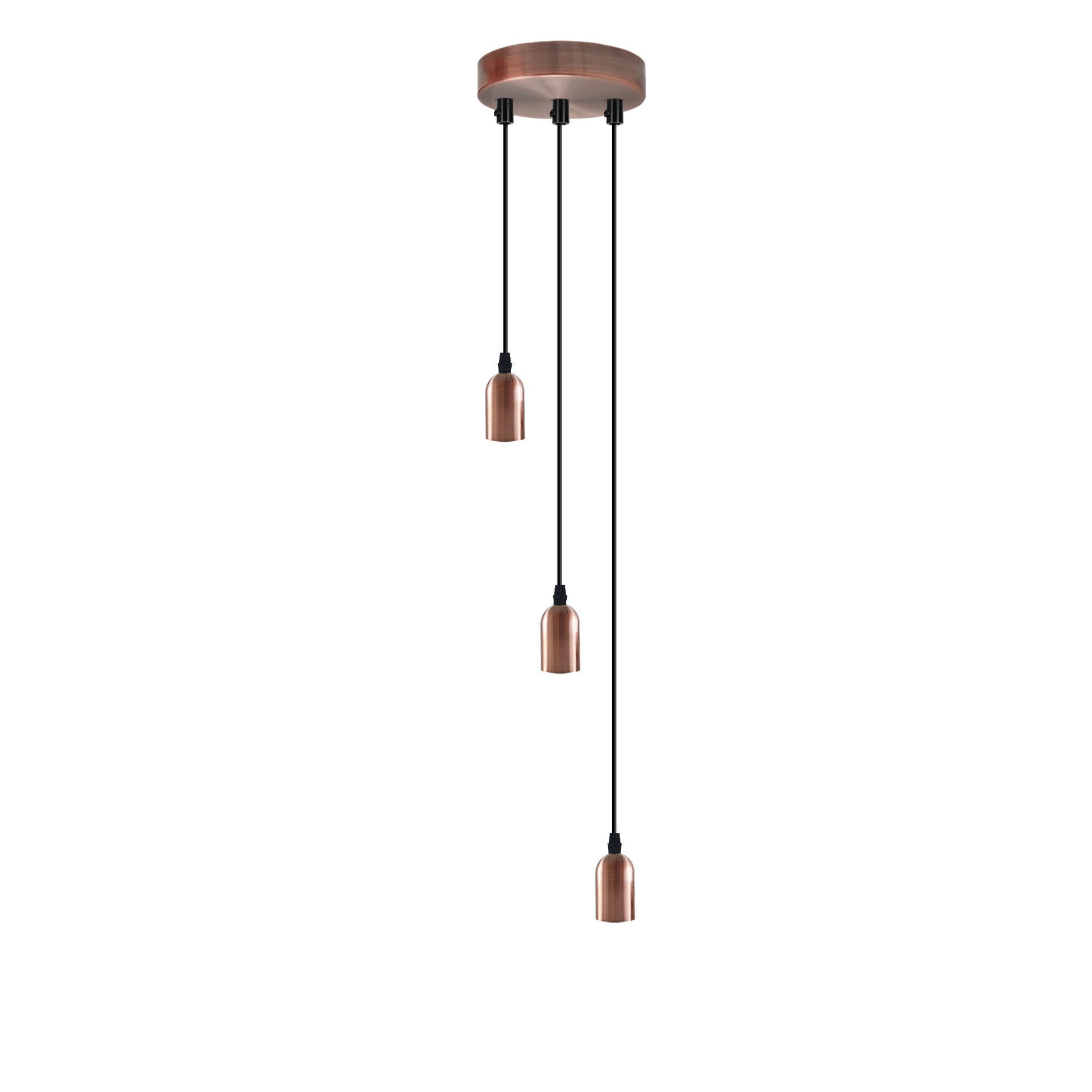 pendant lights with a vintage industrial style