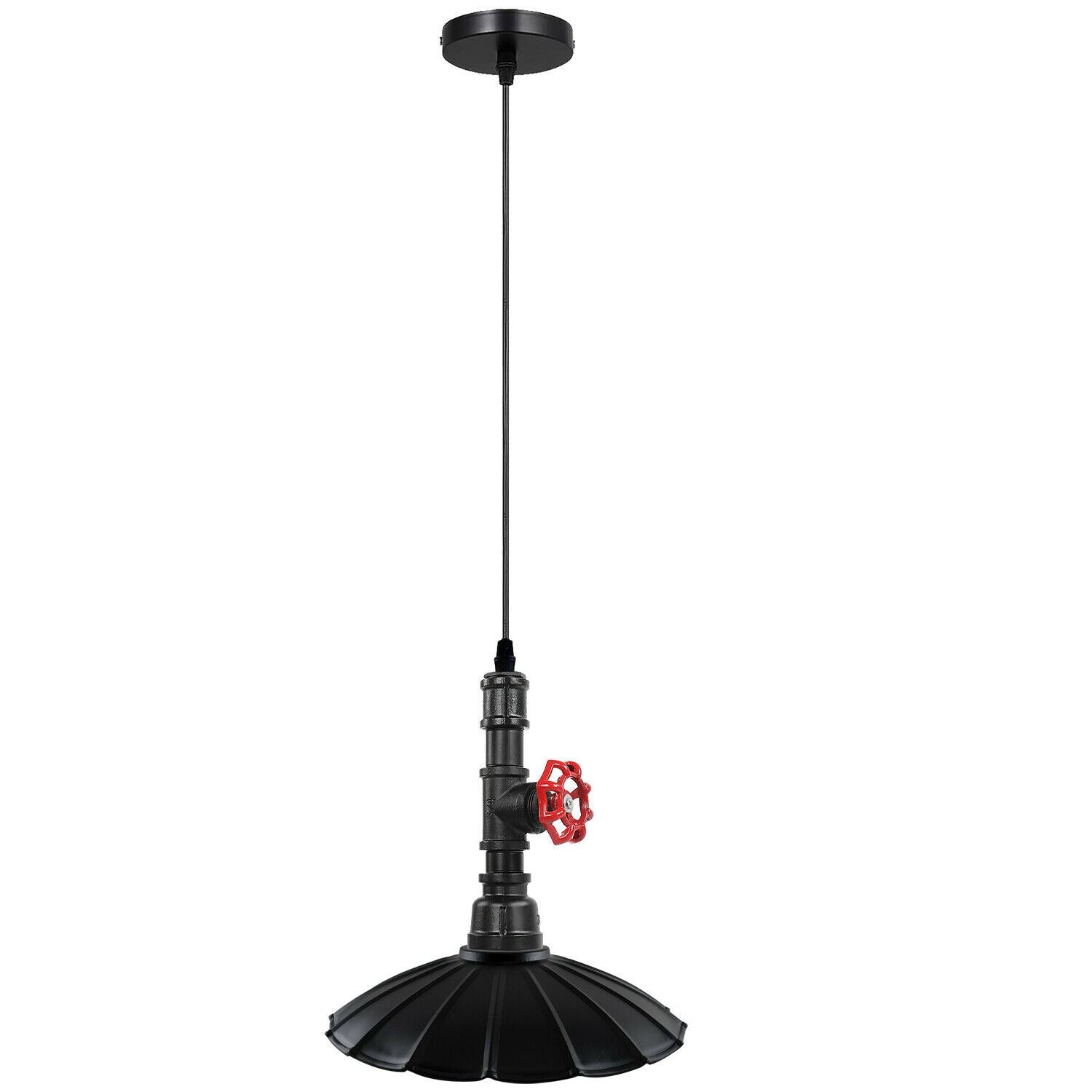 Vintage Style Industrial Pendant Light Chandeliers Steampunk Pipe Lamp E27 Base~1304 - LEDSone UK Ltd