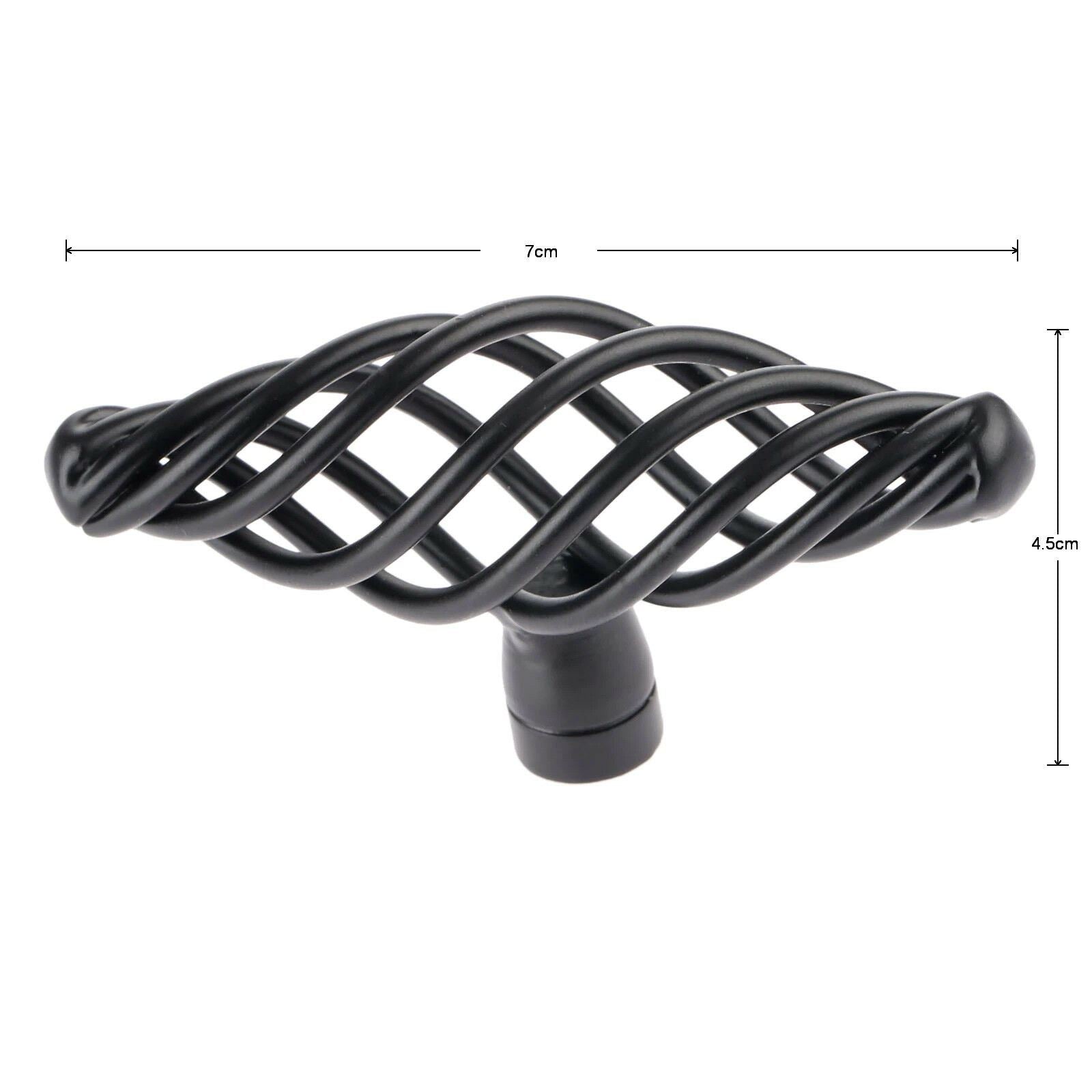 Kitchen Cabinet Door Handles Cupboard Drawer Black Handles Furniture