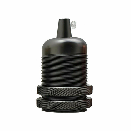 Smooth Holder+Ring Matt Black