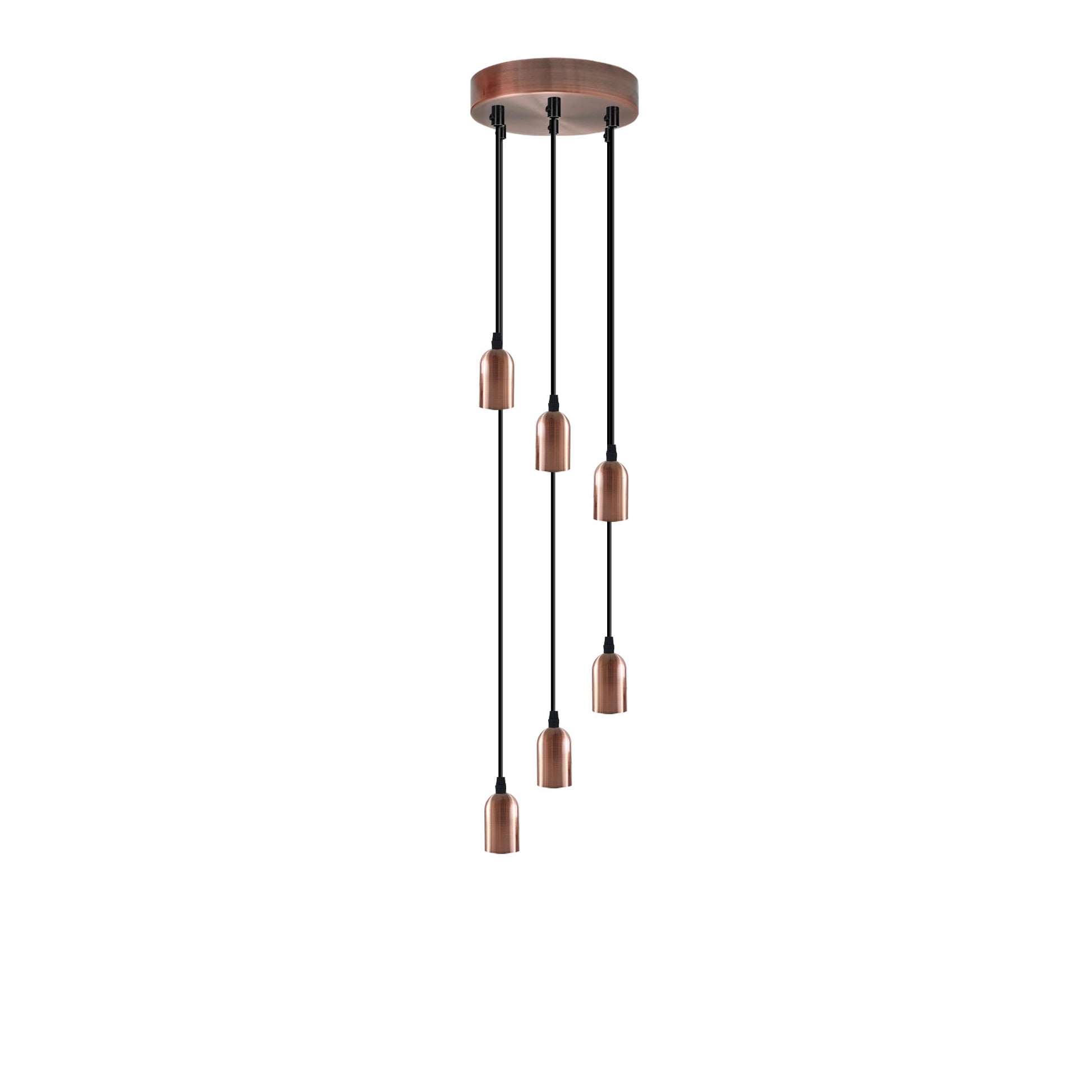 pendant lights with a vintage industrial style