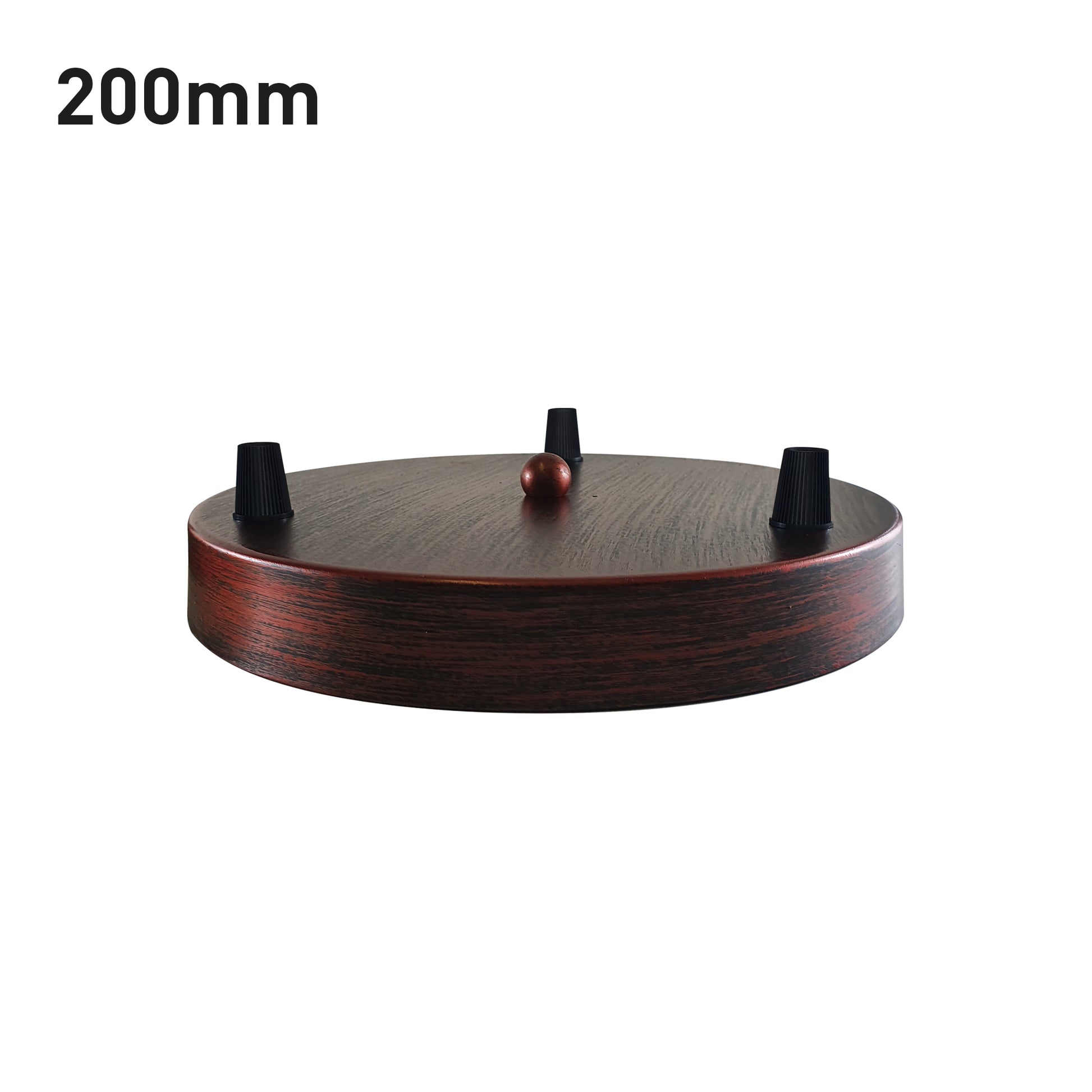 3 Hole Metal Ceiling Rose Light Pendant