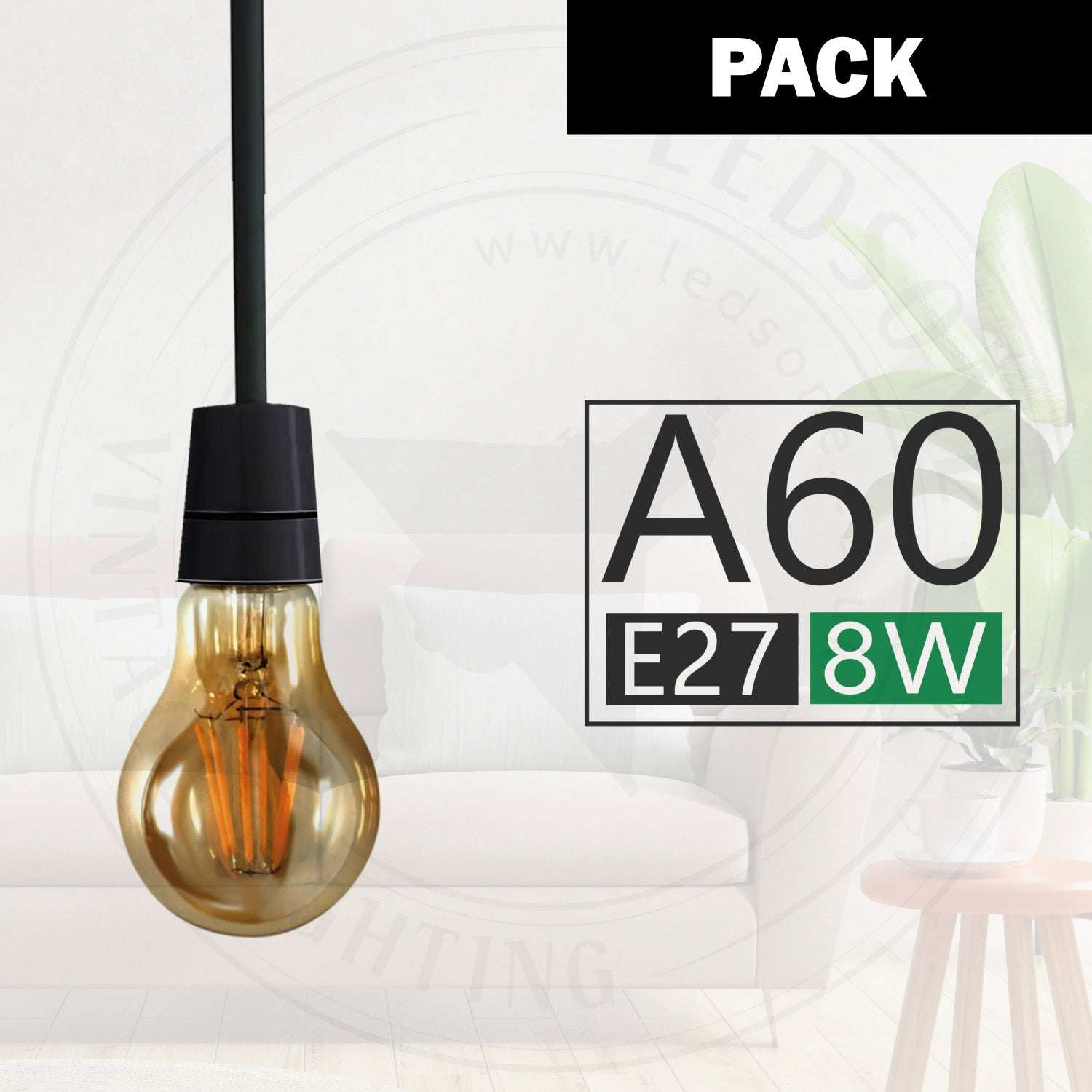 Dimmable A60 LED Bulb E27