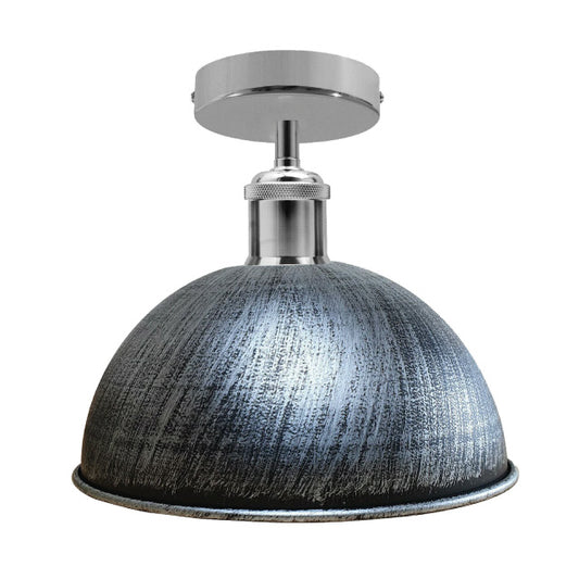 Brushed Steel Ceiling Light