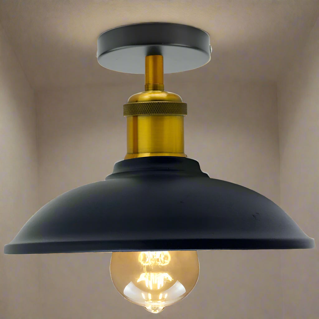 popular flush mount ceiling lights Black