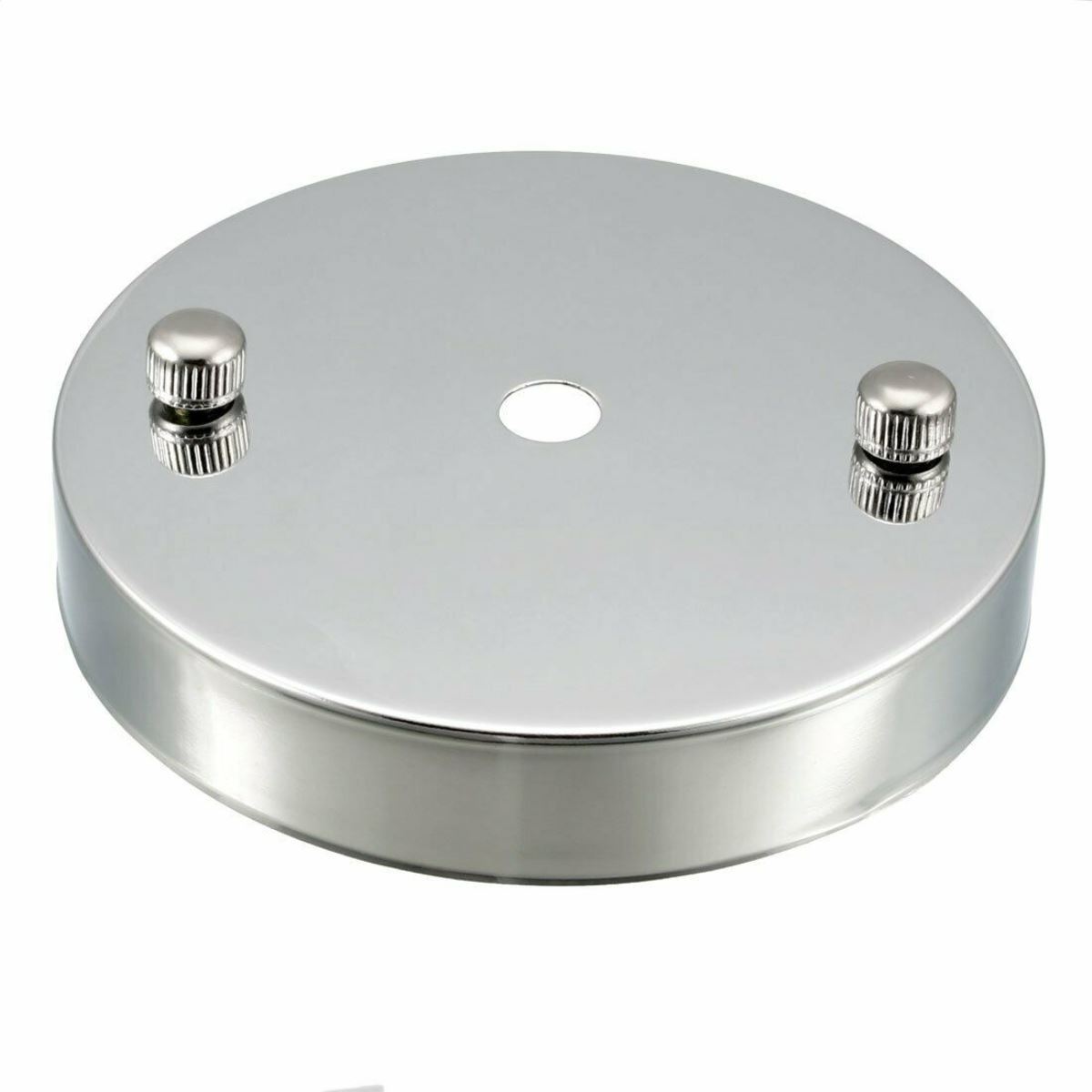 100mm Front Fitting Color Ceiling Hook Ring Single Point Drop Outlet Plate~1450 - LEDSone UK Ltd