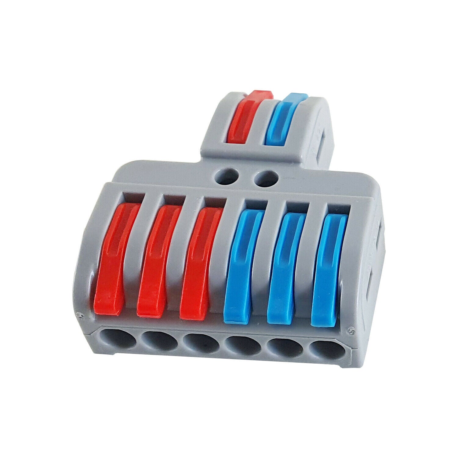 Connector 2to6 Out Wire Splitter Terminal Block Compact Wiring Blocks~1747 - LEDSone UK Ltd