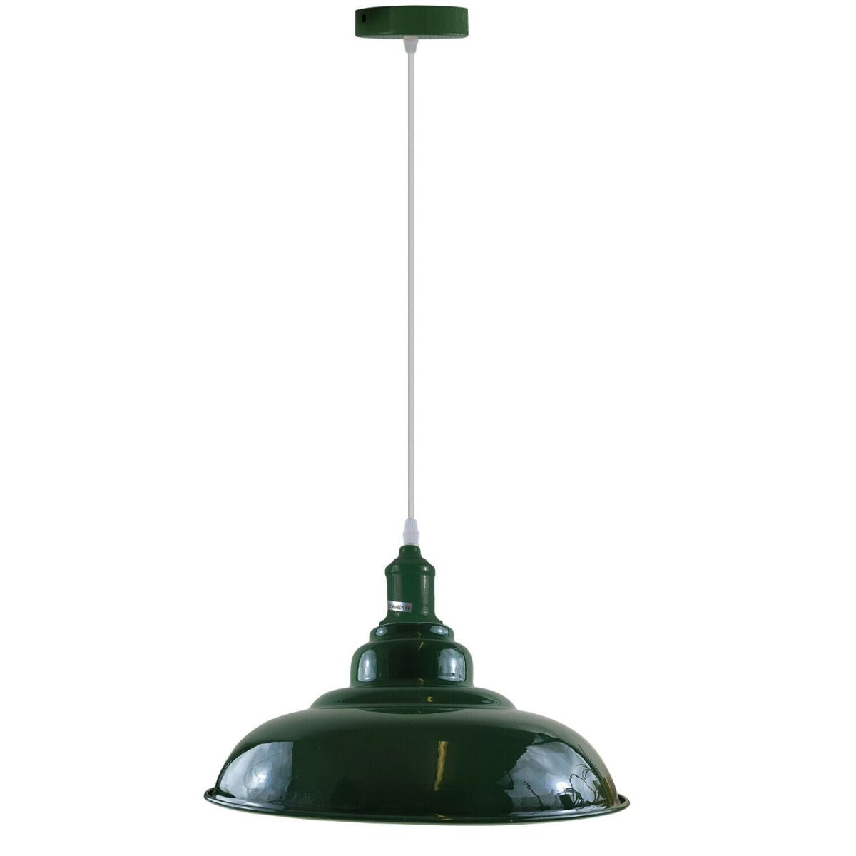 Colours Industrial Retro Loft Metal Ceiling Lamp Shade Pendant Light~1642 - LEDSone UK Ltd
