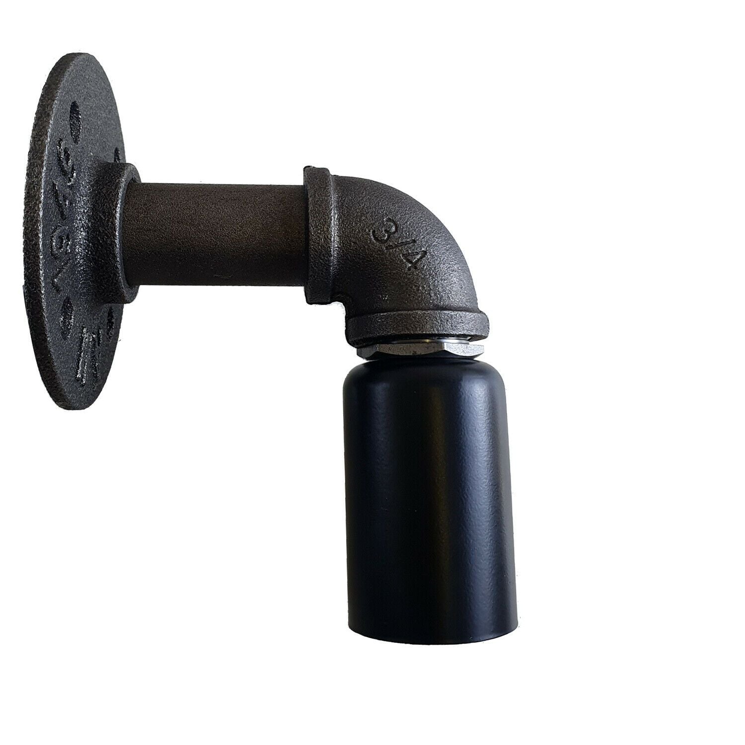 Water Pipe Wall Lamp Industrial style single wall light fitting~1523 - LEDSone UK Ltd