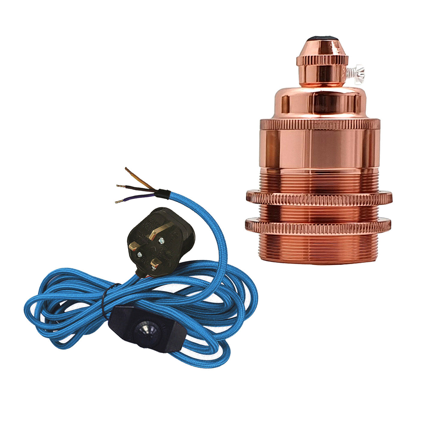 Cable Plug In Pendant Lamp Light Holder