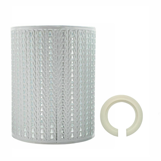 New style White Vintage metal wire cage lamp shade~1998 - LEDSone UK Ltd