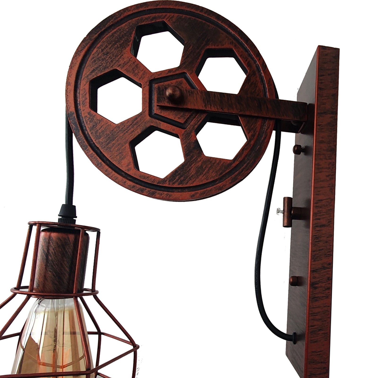 Vintage Pulley Light
