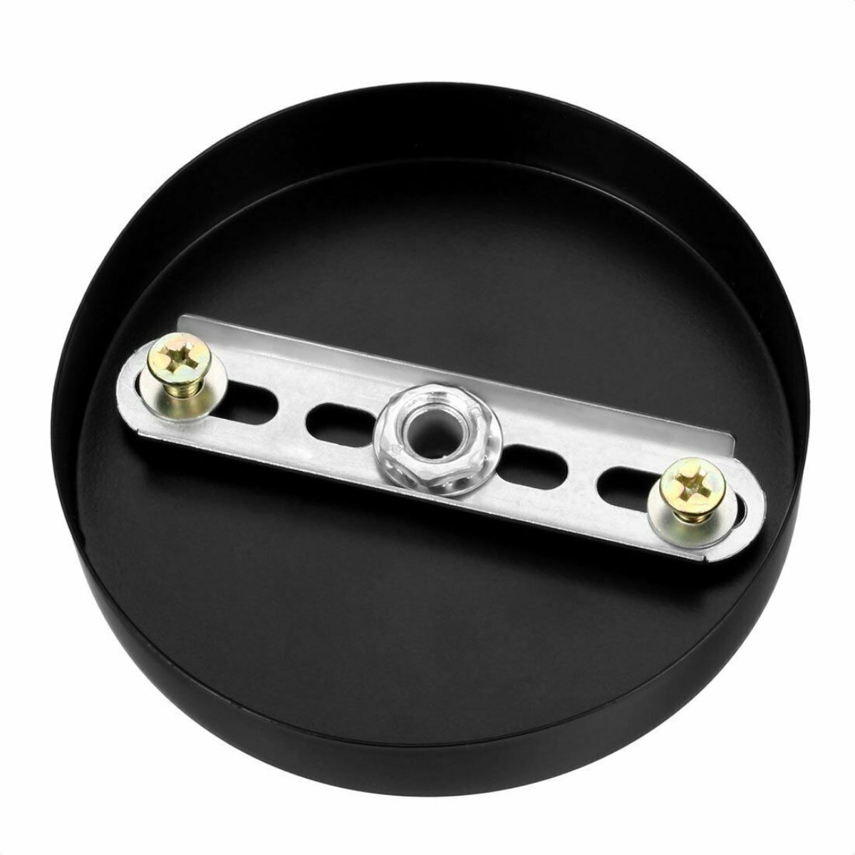 100mm Front Fitting Color Ceiling Hook Ring Single Point Drop Outlet Plate~1450 - LEDSone UK Ltd