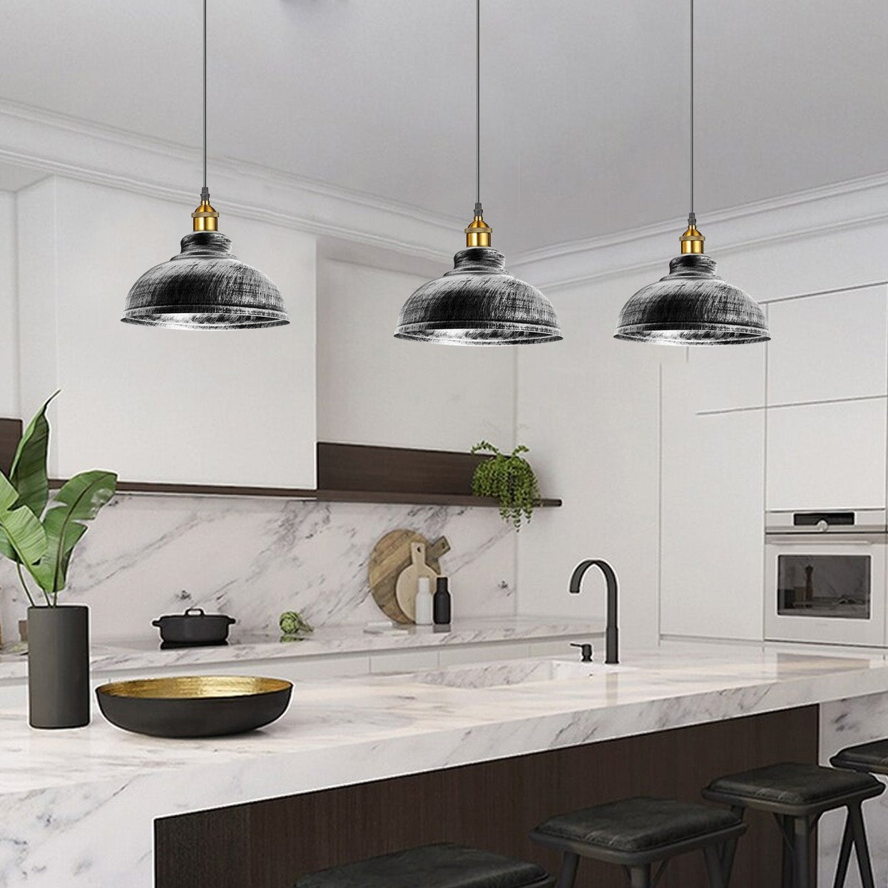 Industrial Pendant Lights Vintage