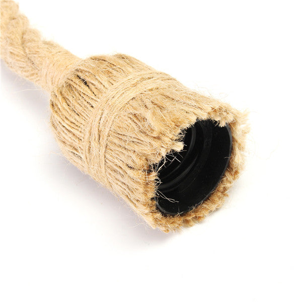 Vintage Industrial Loft Style Hemp Rope 3head cluster Ceiling Pendant Light Lamp~2711 - LEDSone UK Ltd