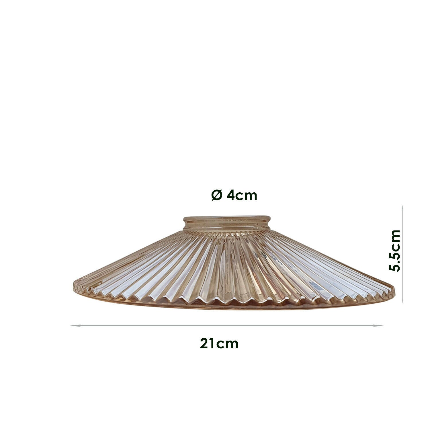 Vintage Retro Style Lampshades Amber Glass Ceiling Pendant Light~2179 - LEDSone UK Ltd