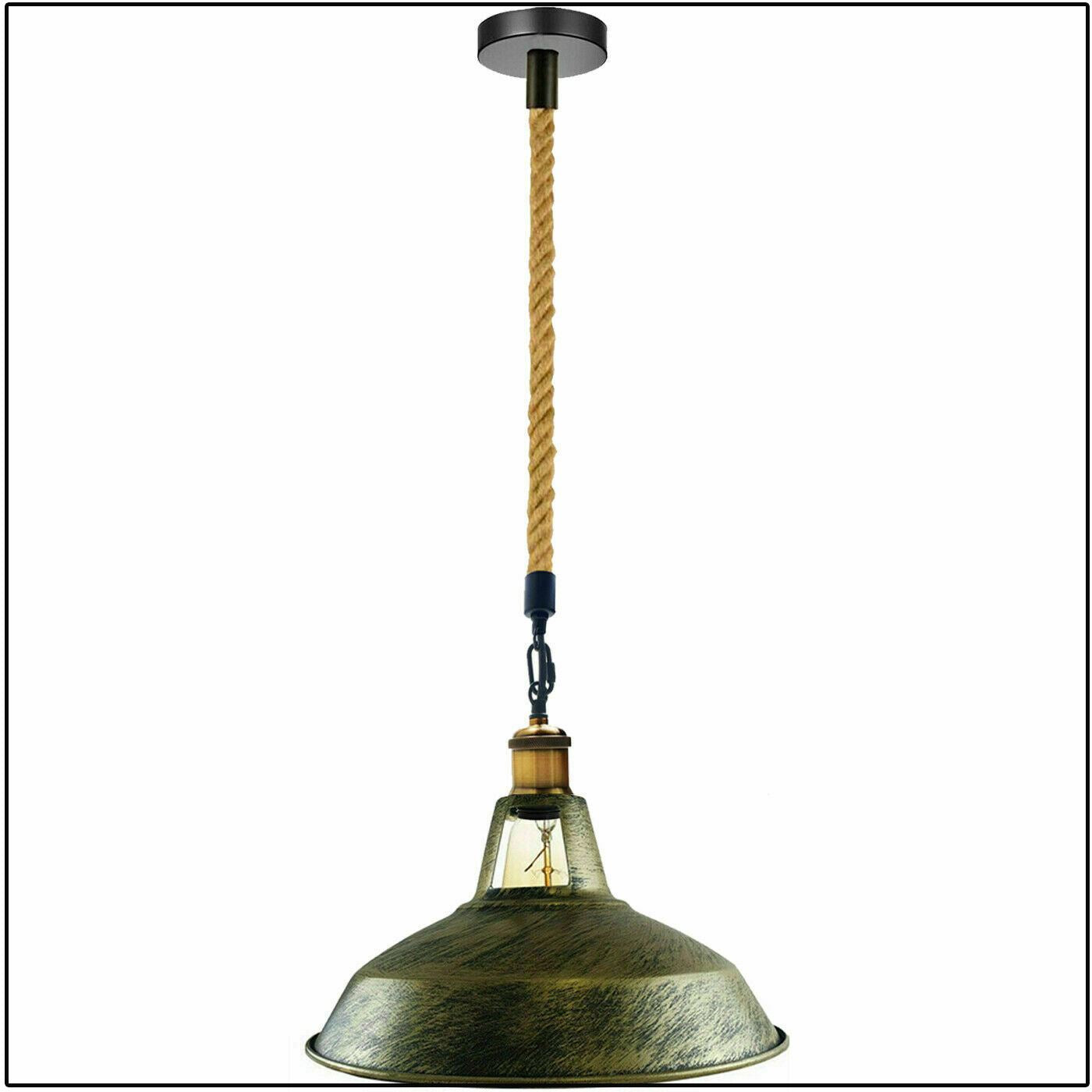 Industrial Modern Retro Vintage Style Ceiling Pendant Light Chandelier Lampshade~1129 - LEDSone UK Ltd