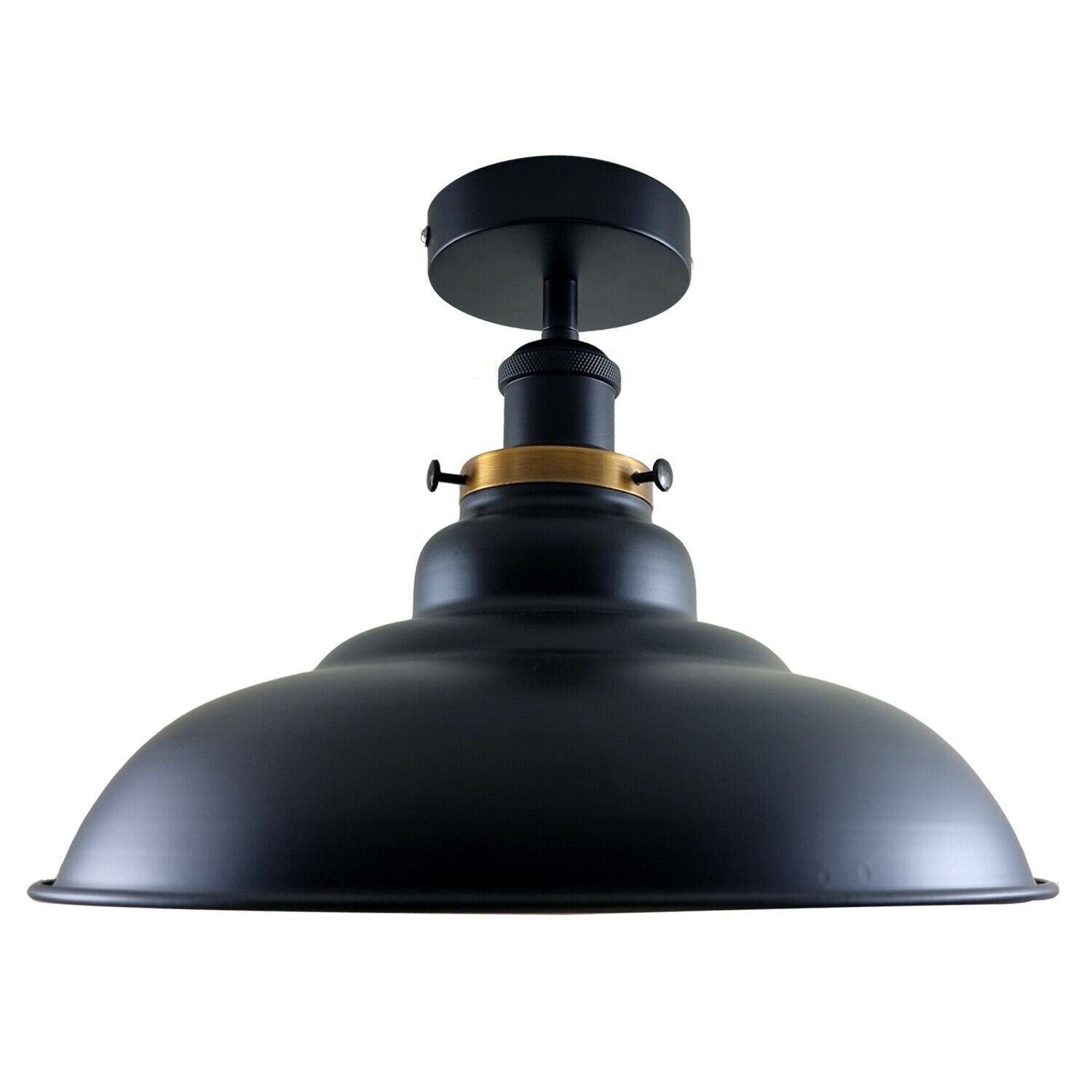 Flush Mount Ceiling Light Metal Shade Light Fitting
