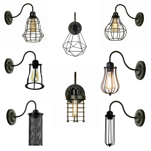 cage wall light