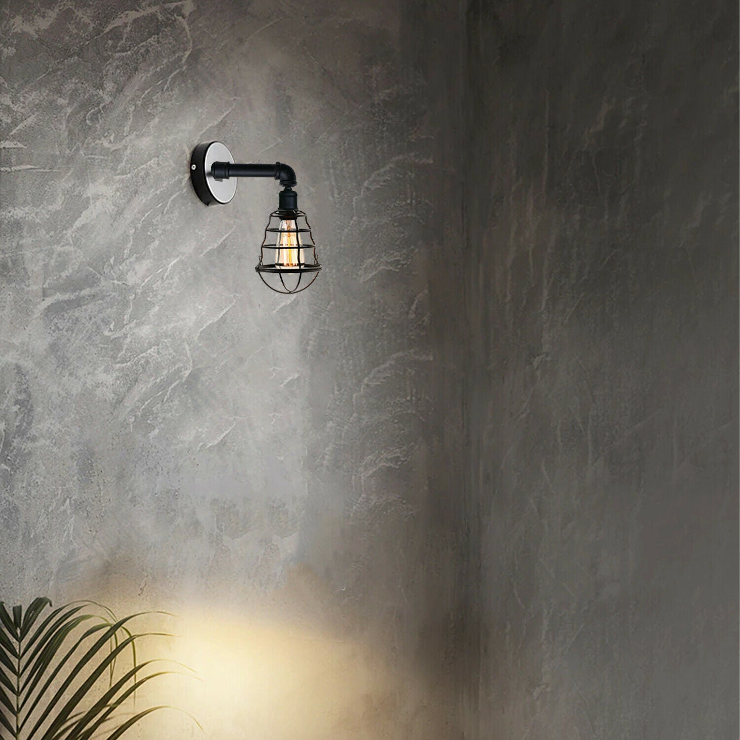 Modern Retro industrial Water pipe Wall light vintage indoor fixture Light~3407 - LEDSone UK Ltd