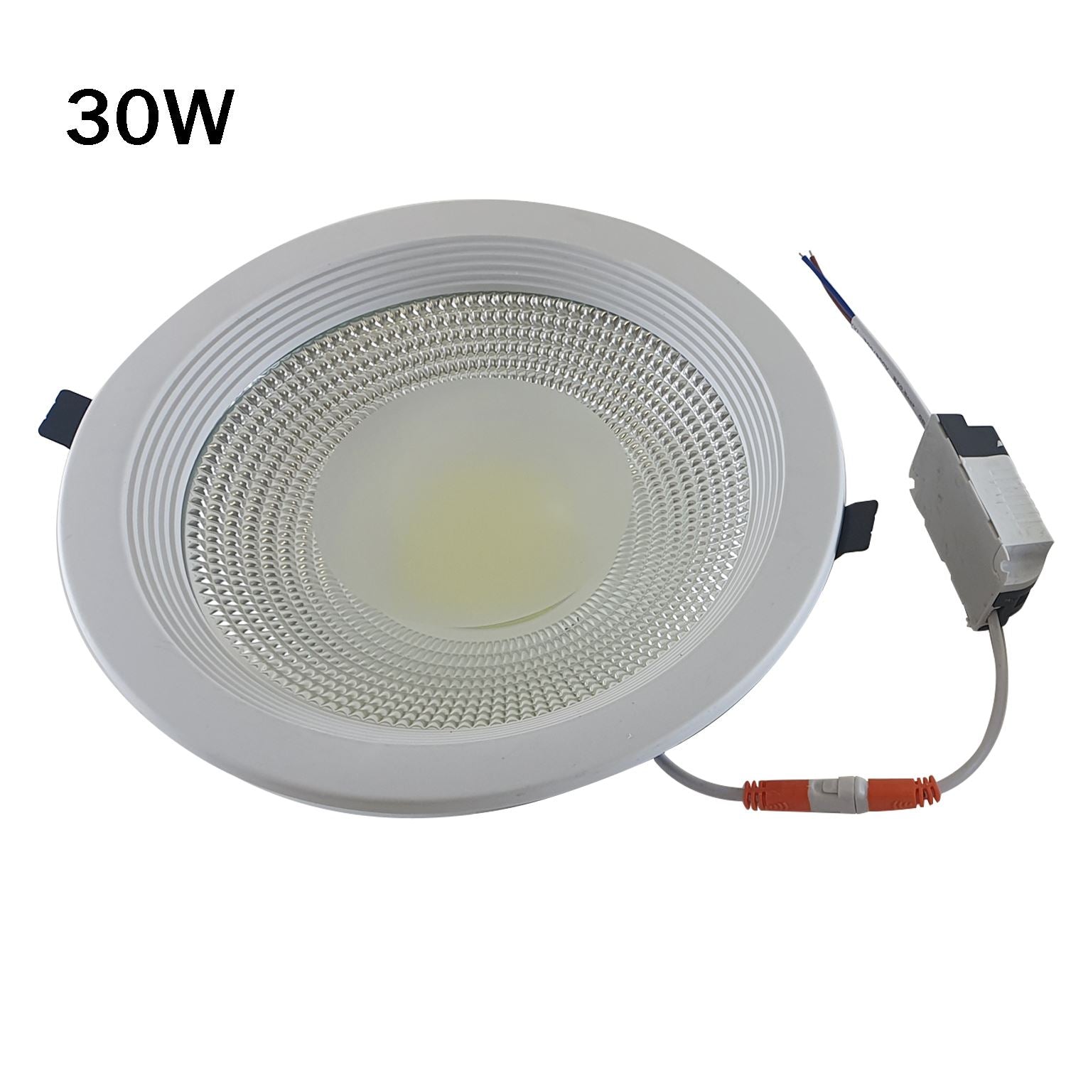 LED Round Recessed Indoor Ceiling Panel down Light Cool White For Hotel, Office, Library, Cellar~1311 - LEDSone UK Ltd