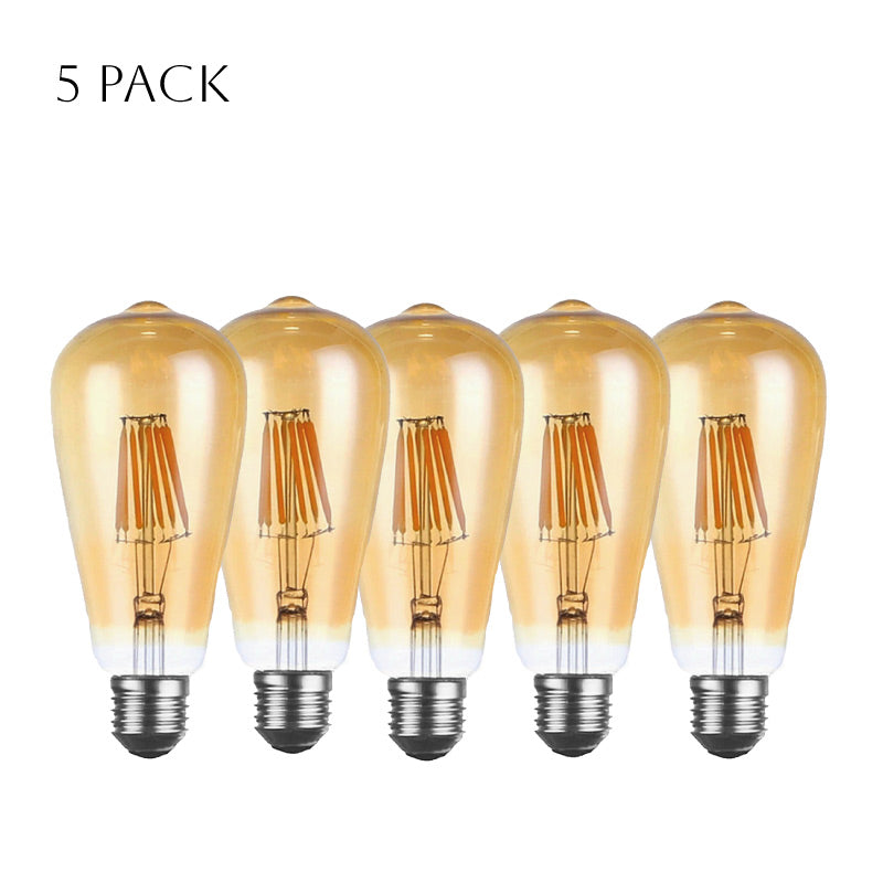 large filament light bulb