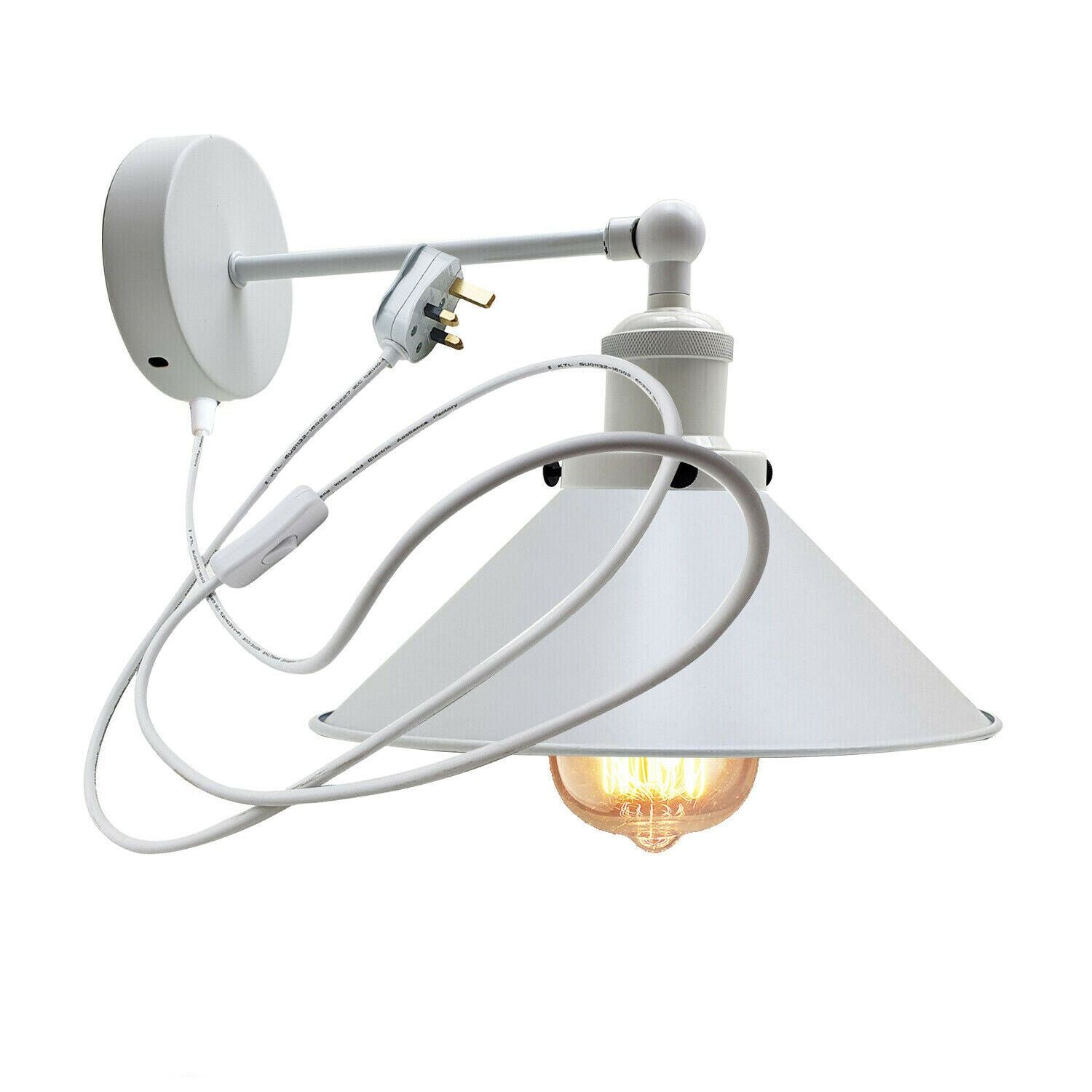 plug in wall lamp