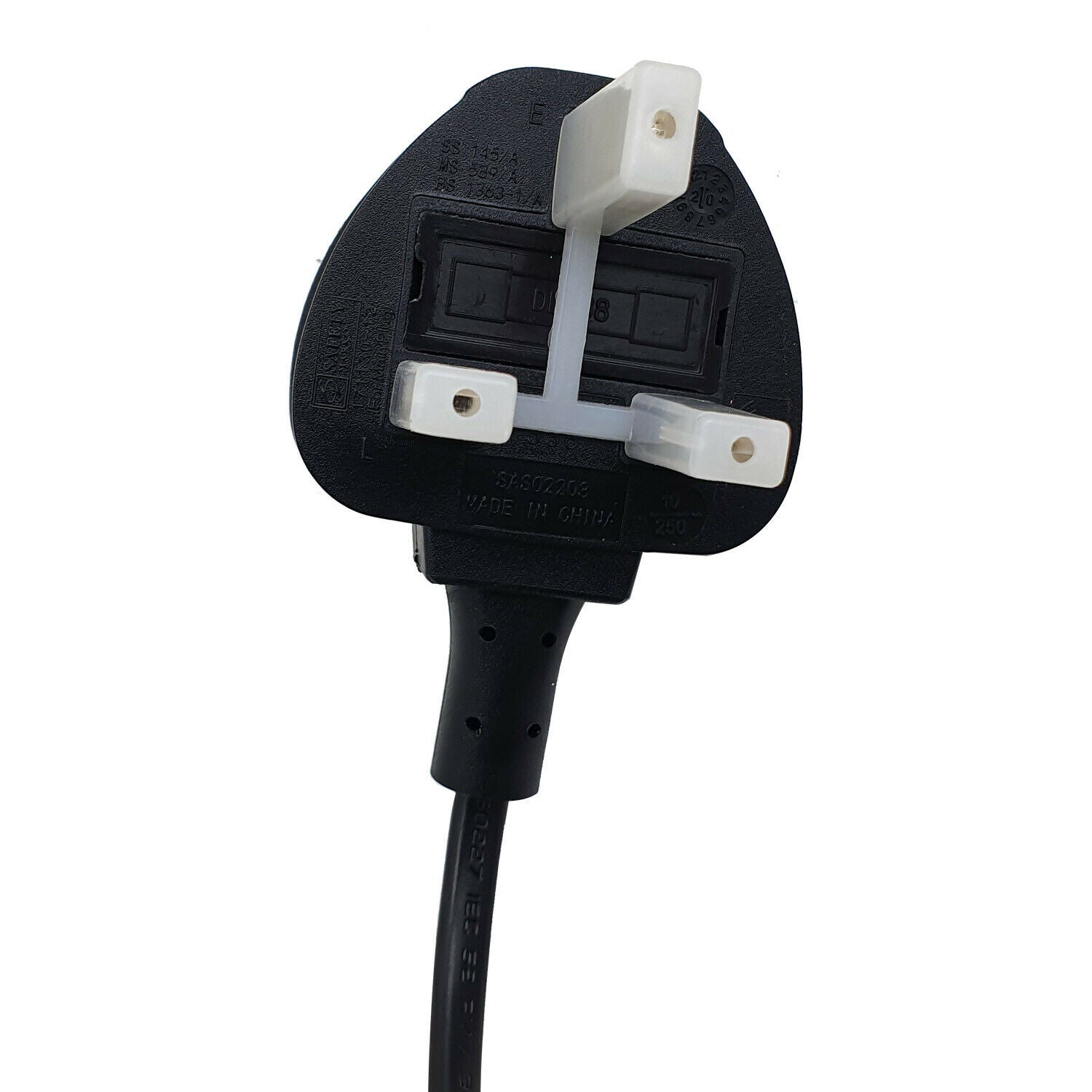 3 pin plug in Table Lamp Wooden style