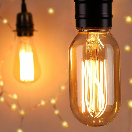 Edison Vintage Light Bulbs with Bayonet Fitting Classic  60W