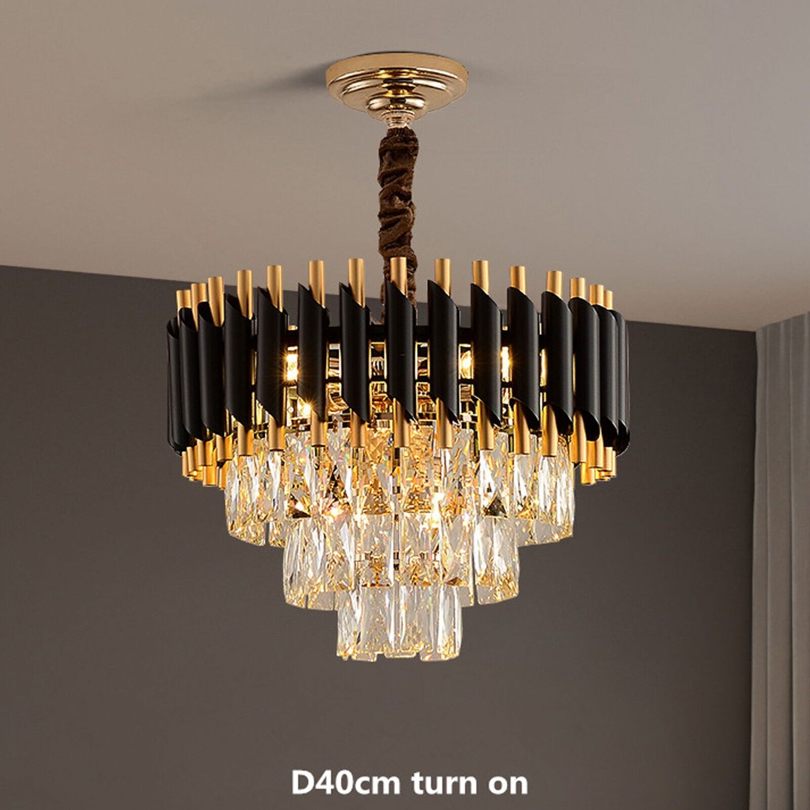 Chandelier With Matching Wall Lights