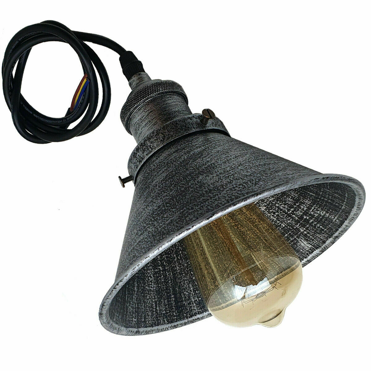 New Style Vintage Industrial Retro Loft Metal Ceiling E27 Lamp Shade Pendant Light~2204 - LEDSone UK Ltd