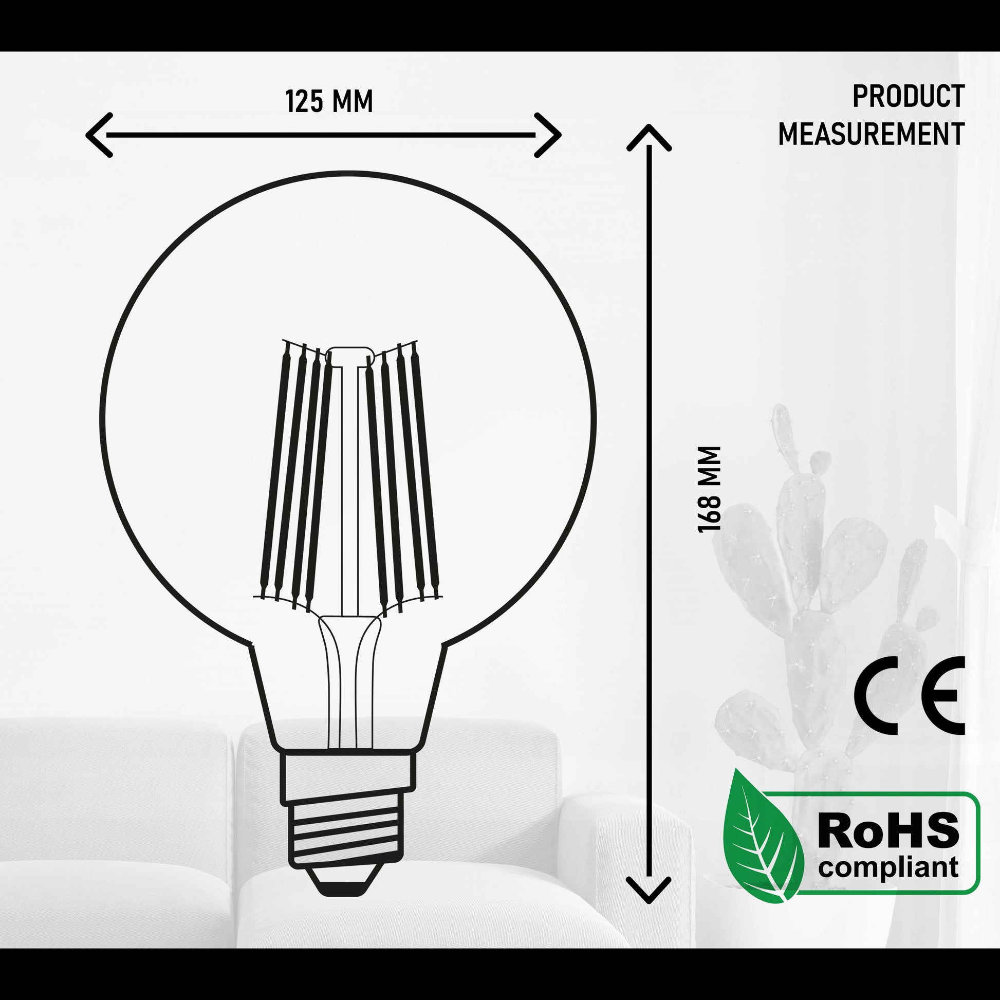8W Led Bulb | vintage filament light bulbs
